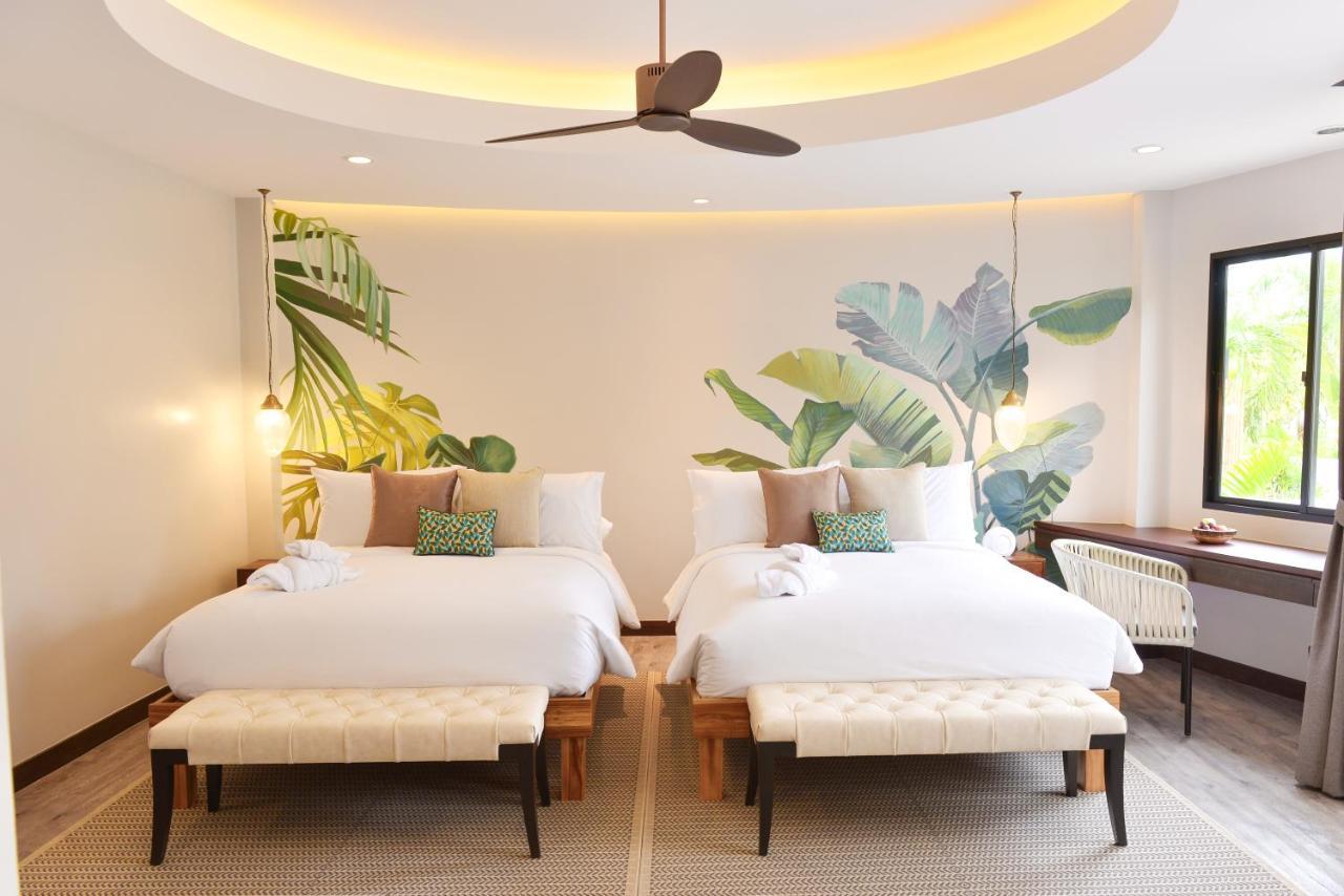 Tungtong Beach Villas Thap Sakae Exteriör bild